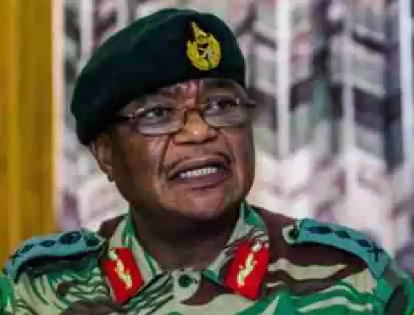 Zimbabwe Army Chief Who Helped Removed Robert Mugabe, Sworn In As Vice President